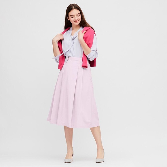 Uniqlo Dresses & Skirts - Uniqlo Dry Stretch High Waist Flare Skirt Size XS NWOT